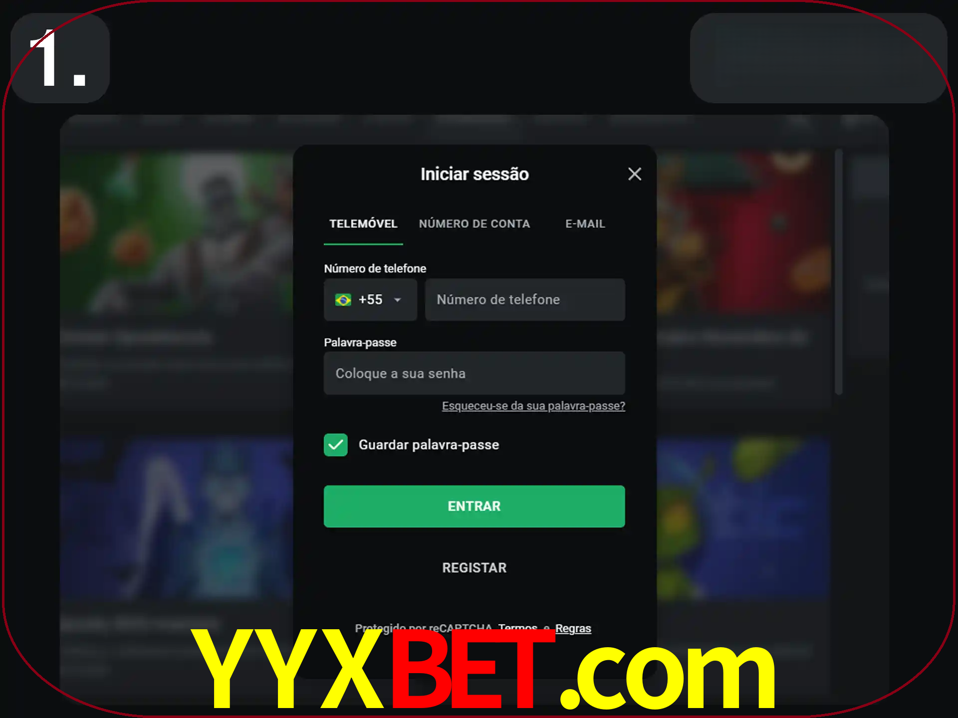 Acesse o site.