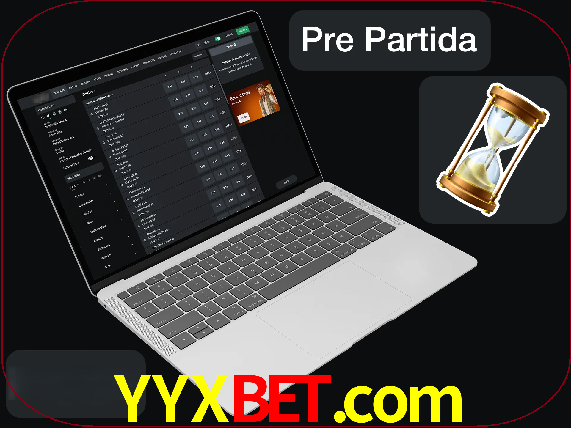 Fazer apostas em partidas futuras.