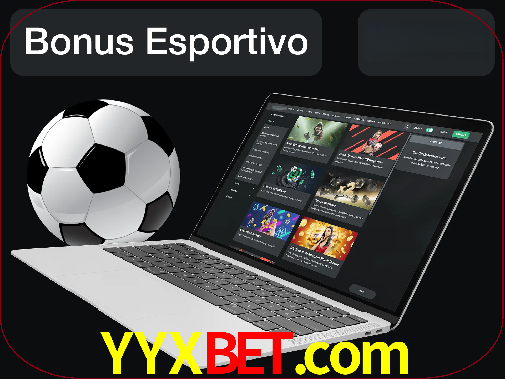 Antes de começar a apostar, use o bônus esportivo.